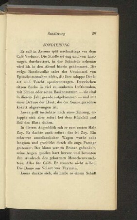 Sondierung