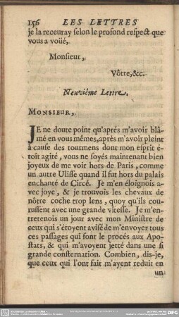 Neuvième Lettre
