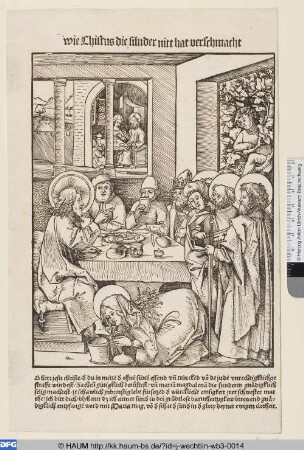 Jesus bei Simon dem Pharisäer