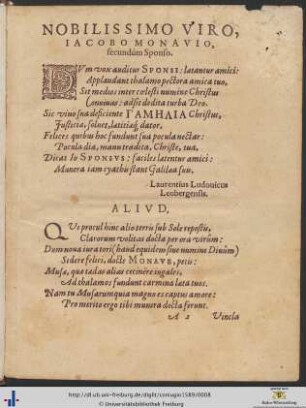 Carmina Gratulatoria