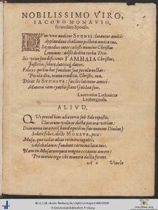 Carmina Gratulatoria