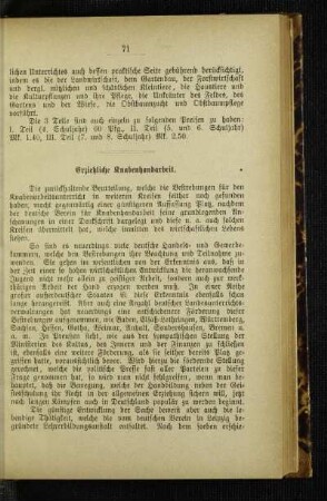 Erziehliche Knabenhandarbeit