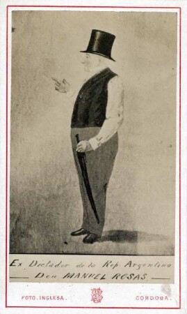 Juan Manuel de Rosas, Argentinien