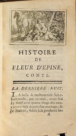 Histoire De Fleur D'Épine : Conte