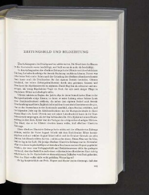 Zeitungsbild und Bildzeitung