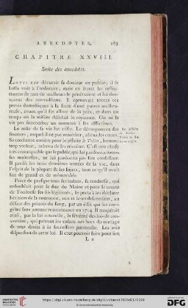Chapitre XXVIII