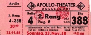 Apollo-Theater Düsseldorf