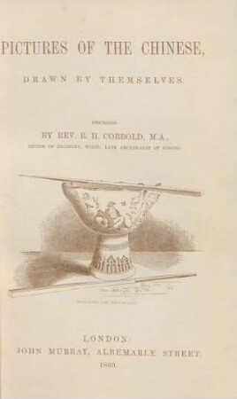 Pictures of the Chinese : drawn by themselves