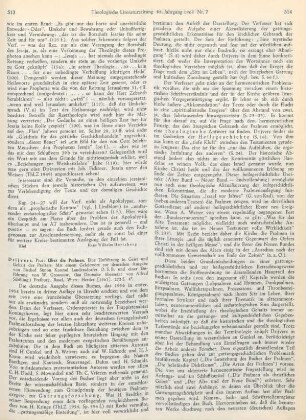 513-515 [Rezension] Drijvers, Pius, Über die Psalmen
