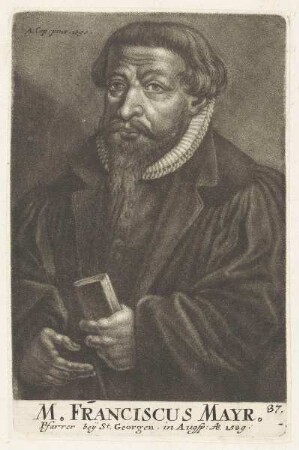 Bildnis des Franciscus Mayr