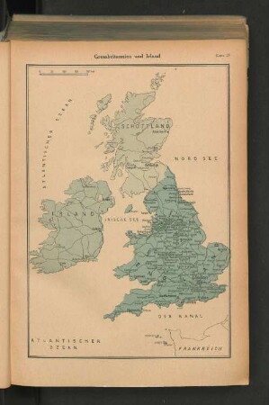 Karte 21. Grossbritannien und Irland