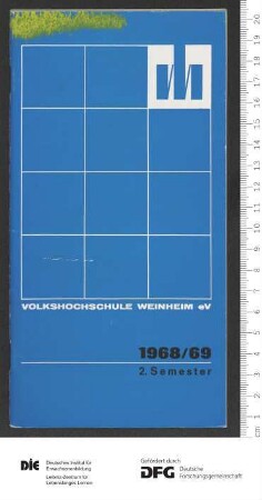 Programm 2. Semester 1968/1969
