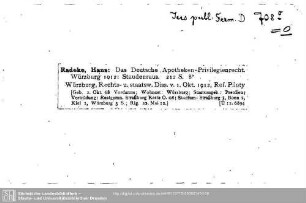 Jus publicum Germaniae D 0708.o