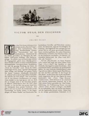 Victor Hugo, der Zeichner