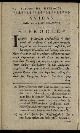 Suidas... - Hieroclis Philosophi Facetiae.
