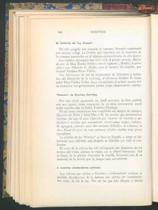 El concurso de "La Prensa"