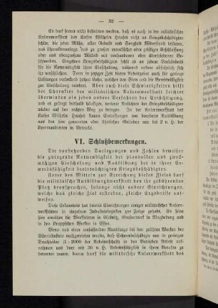 32-36, VI. Schlußbemerkungen
