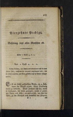 Vierzehnte Predigt.