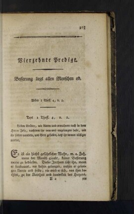 Vierzehnte Predigt.