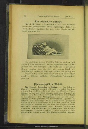 Ein origineller Bildstyl