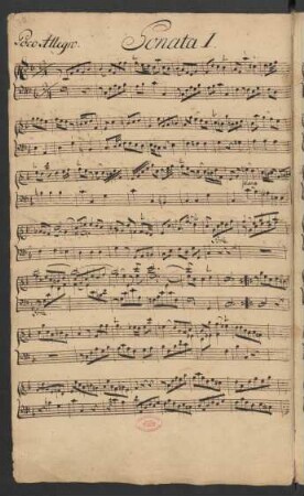 Sonaten; cemb; F-Dur; H 24; Wq 48.1