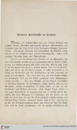 Weitere Erlebnisse in Rastatt