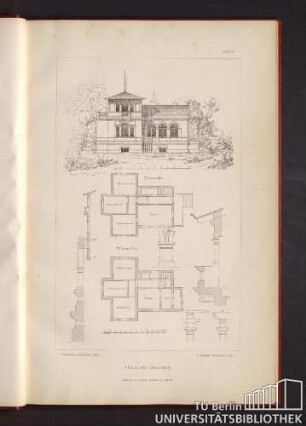Tafel 4. Villa bei Dresden