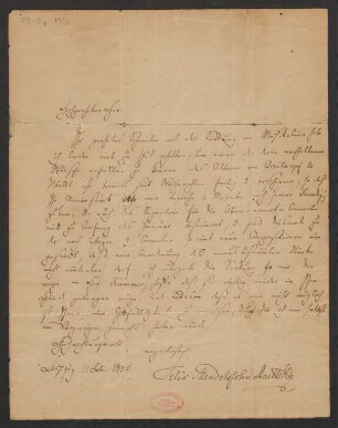 Brief an Georg Andreas Henkel : 11.02.1837