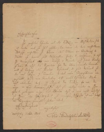 Brief an Georg Andreas Henkel : 11.02.1837
