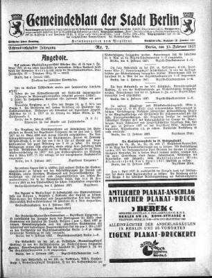 1927,7: Nr. 7, 13. Februar 1927