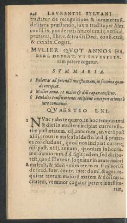 Quaestio LXI. - Quaestio LXX.