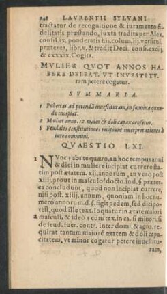 Quaestio LXI. - Quaestio LXX.