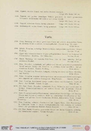 Varia (Nr. 1762-1827)