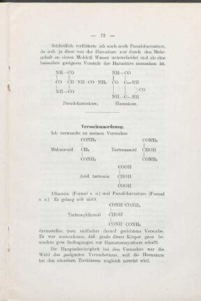 Versuchsanordnung.