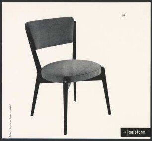 Stühle Modell "34" von Albrecht Lange und Hans Mitzlaff