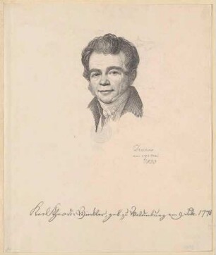 Bildnis Winkler, Karl Gottfried Theodor (1775-1856), Schriftsteller