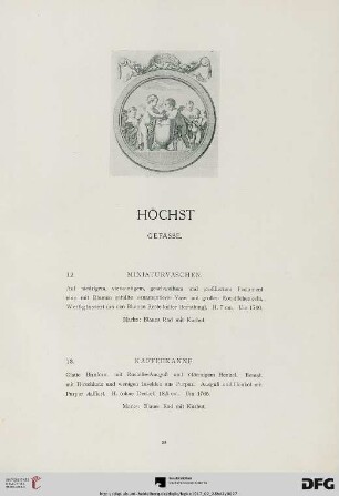 Gefässe (Nr. 12-20)