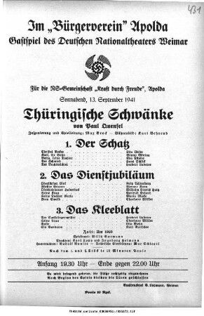 Das Dienstjubiläum