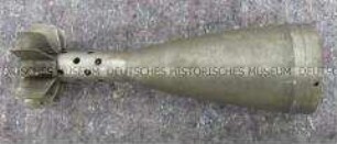 Unterteil einer 82 mm - Wurfgranate (Signalgranate), Deutsches Reich