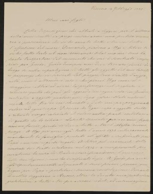 Material zu Petronilla von Hofmannsthal: Testament