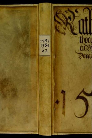 Ratsprotokolle, 1583 Aug. 1. - 1584 Juli 30.