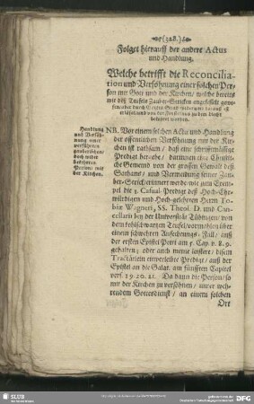 Folget hierauff der andere Actus und Handlung