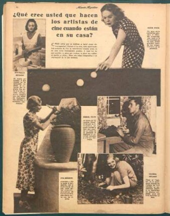 ¿Qué cree usted que hacen los artistas de cine cuando están en su casa? [Fotografías]