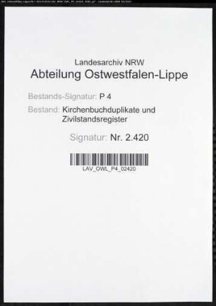 Kirchenbuchduplikate der katholischen Gemeinden Assinghausen (T 1821), Bontkirchen (T 1821), Altenbüren, Kreis Brilon (T 1821), Thülen, Kreis Brilon (T 1821), Brunskappel (T 1821), Brilon (T 1821), Bigge (T 1821), Scharfenberg, Kreis Brilon (T 1821), Alme, Kreis Brilon (T 1821). (Gemeinde: Katholische Gemeinden, Assinghausen, Bontkirchen, Altenbüren, Thülen, Brunskappel, Brilon, Bigge, Scharfenberg, Alme, Kreis Brilon)