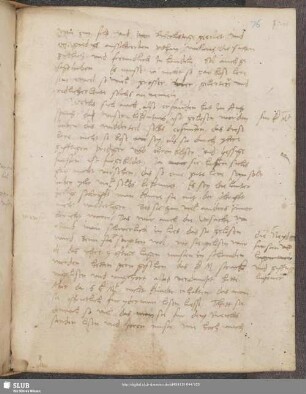Bruchstück aus Luthers Warnung an seine lieben Deutschen. 1531