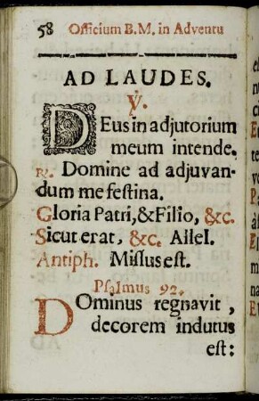Ad Laudes.