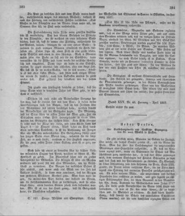Ueber Perlen, ihre Entstehungsweise und künstliche Erzeugung / von Dr. med. [Joseph] Waltl in Passau