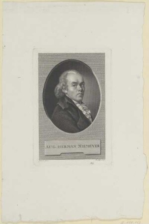 Bildnis des Aug. Herman Niemeyer