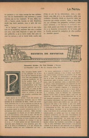 Revista de revistas