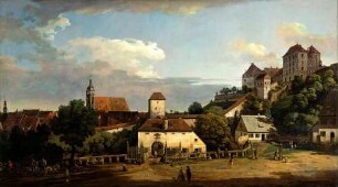 Pirna mit dem Obertor